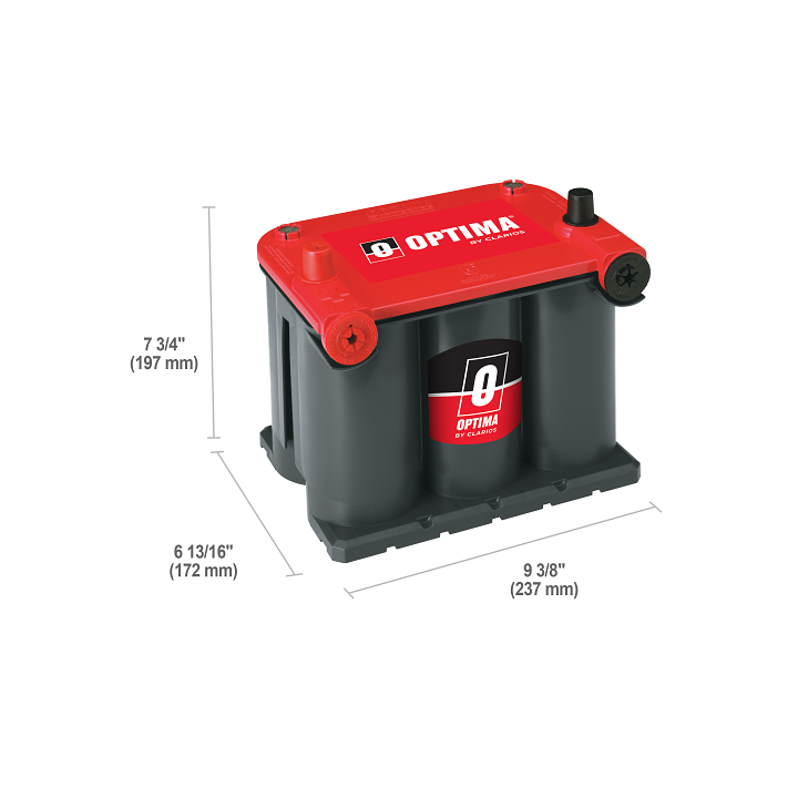 Autobatterie OPTIMA RTU-3.7 12V 44Ah 730A · Málaga