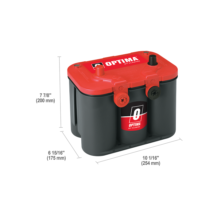 Car battery OPTIMA RTU-4.2 12V 50Ah 815A · Málaga