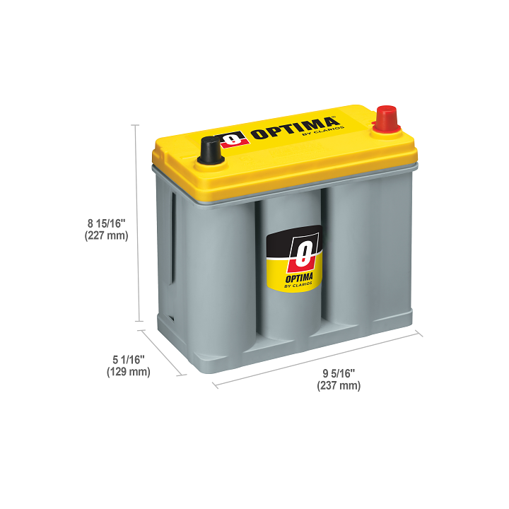 Batteria auto OPTIMA YTR-2.7 12V 38Ah 460A · Málaga