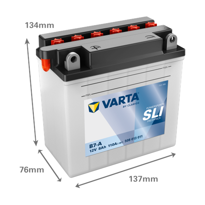 Batteria moto Varta 508013011 12V 8Ah 110A · Málaga