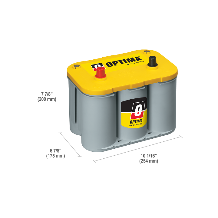 Batteria auto OPTIMA YTS-4.2 12V 55Ah 765A · Málaga