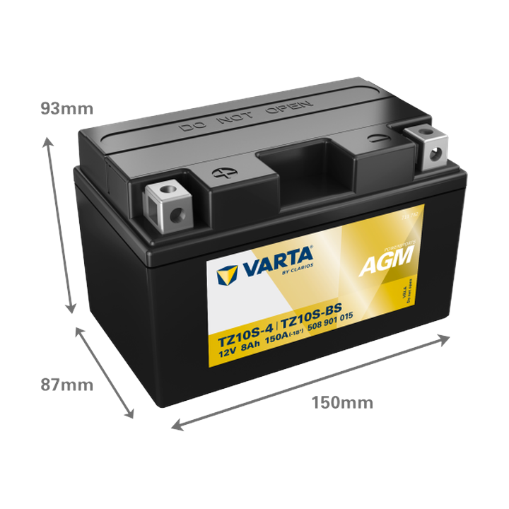Bateria de mota Varta 508901015 12V 8Ah 150A · Málaga