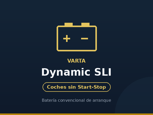 classic car battery Varta Dynamic SLI in Málaga