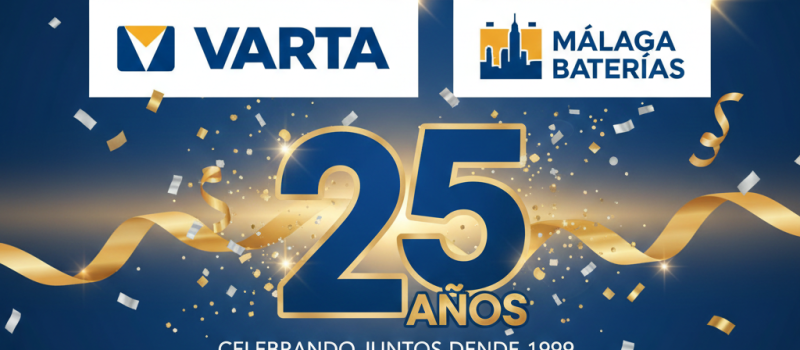 Málaga Baterías: Más de 25 años liderando el sector y distribuidor oficial VARTA